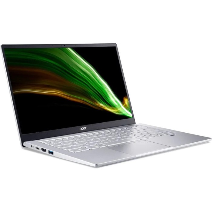 фото Ноутбук acer swift 3 sf314-43, r5 5500u, 8 гб, ssd 256 гб, amd, win11, серебристый