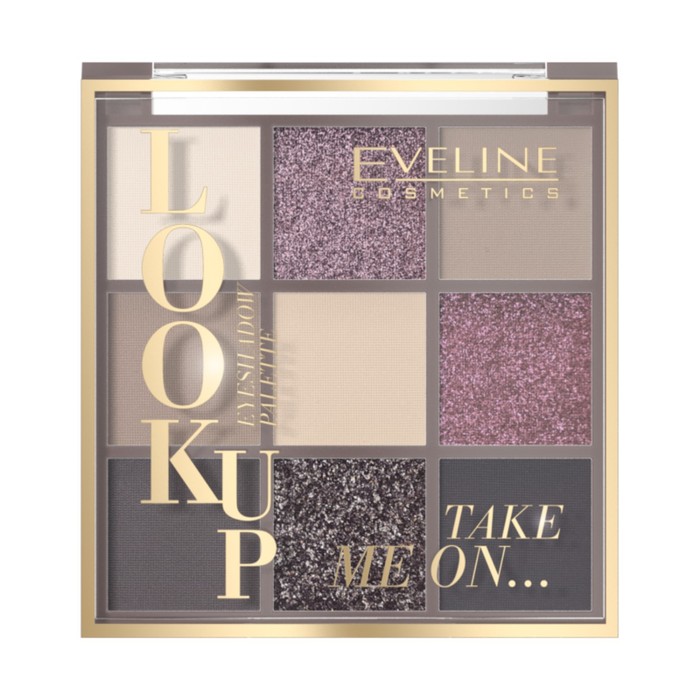 

Тени для век Eveline TAKE ME ON…, , 9 тонов, 10,8 гр