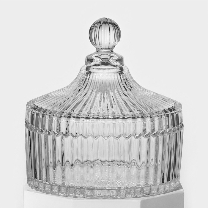

Конфетница, стеклянная, d=14 см, h=14 см