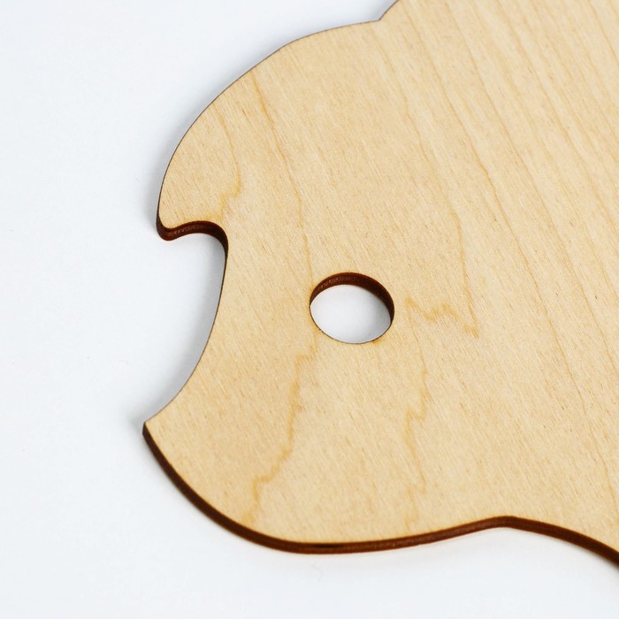 фото Доска разделочная из фанеры «поросенок» дорого внимание