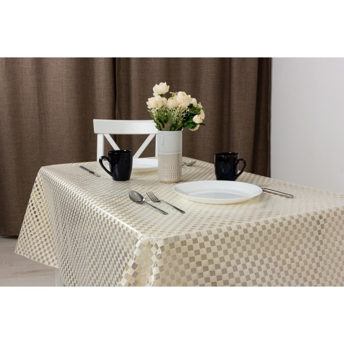 

Клеенка Pure Beige, ширина 137 см, рулон 20 метров
