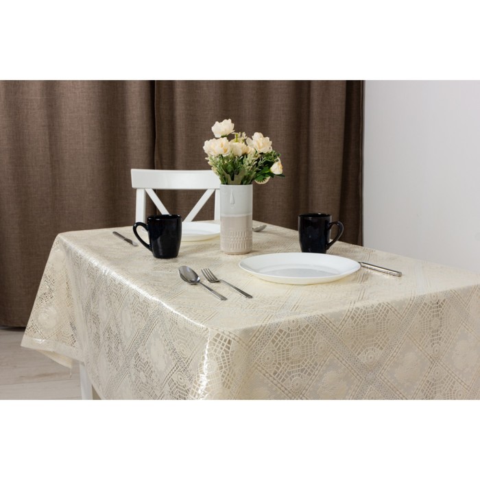 

Клеенка Pure Beige, ширина 137 см, рулон 20 метров