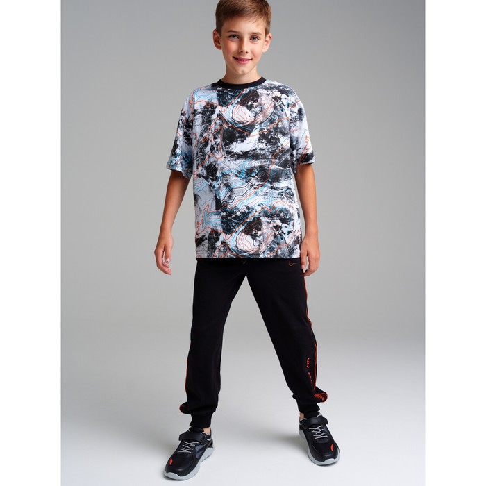 Комплект для мальчика: футболка, брюки, рост 146 см