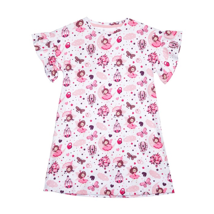Сорочка ночная для девочки, рост 98 см ночная сорочка для девочек рост 98 см цвет розовый