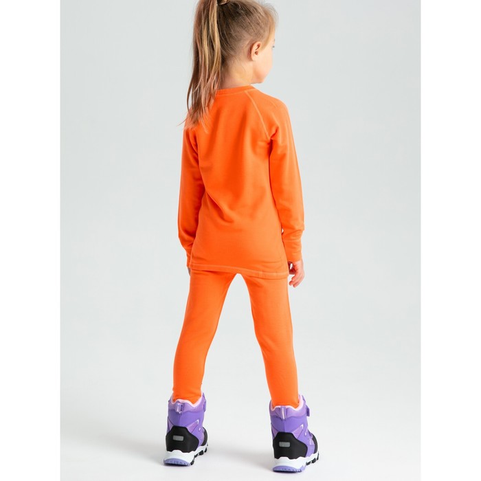 фото Термокомплект для девочки: брюки, толстовка, рост 110 см playtoday