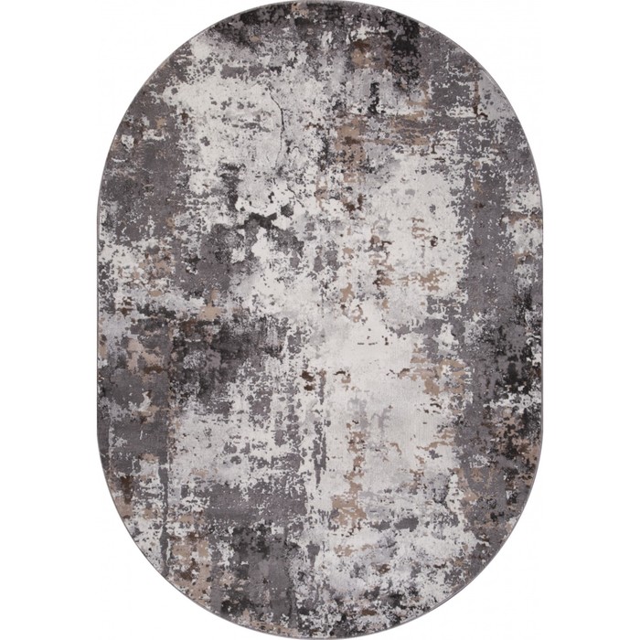 

Ковёр овальный Merinos Graff, размер 200x400 см, цвет gray-beige