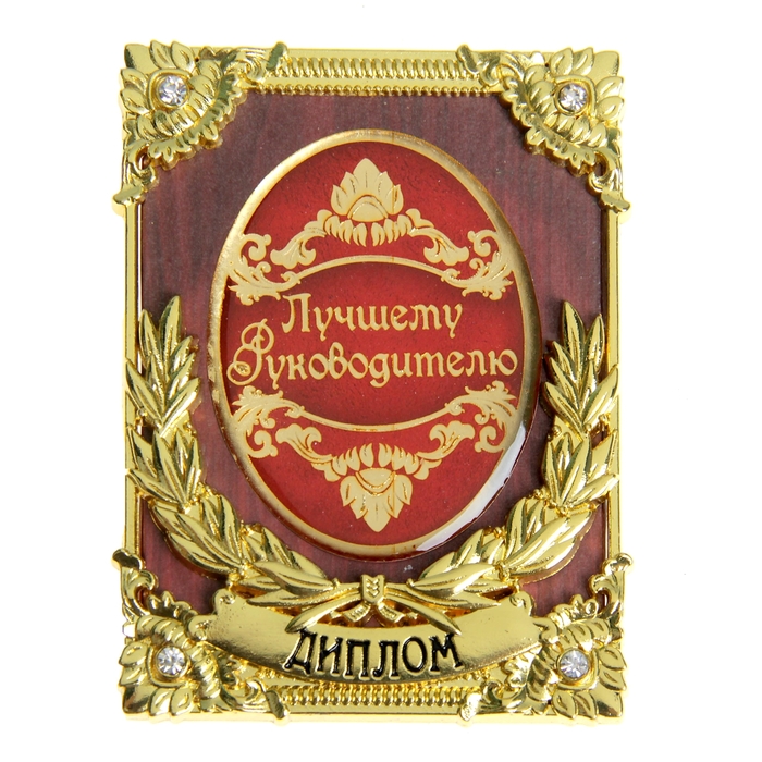 Диплом мини-книжка "Лучшему руководителю"