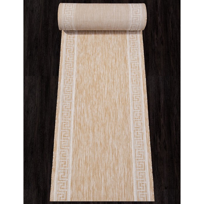 

Ковровая дорожка Viva tpr, размер 100x3000 см, цвет beige