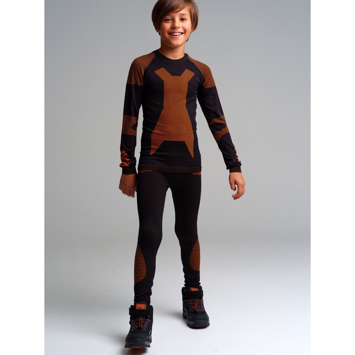 Термокомплект для мальчика: брюки, толстовка, рост 140-146 см