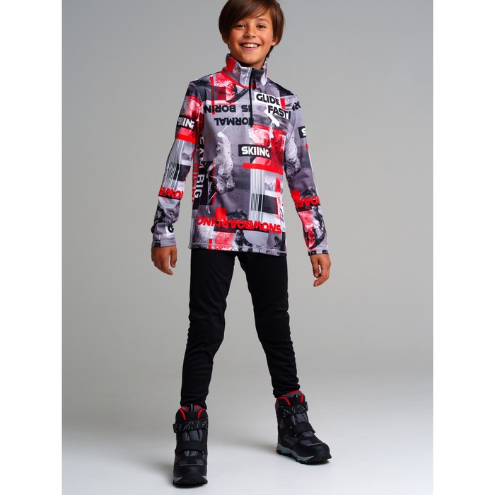 

Термокомплект для мальчика: брюки, толстовка, рост 176 см