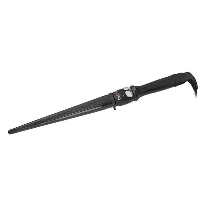 

Плойка конусная Curl&Style, 65 Вт, керамическое покрытие, d=13-32 мм, до 210 °С, чёрный