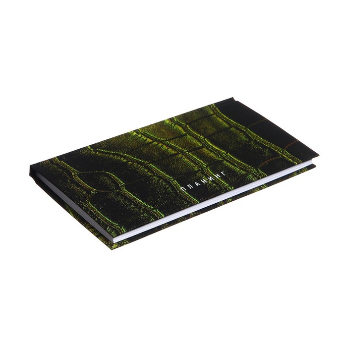 фото Планинг карманный недатированный 170 х 95 мм, 64 листа "green", твёрдая обложка, ламинация soft touch, блок 70 г/м2 listoff