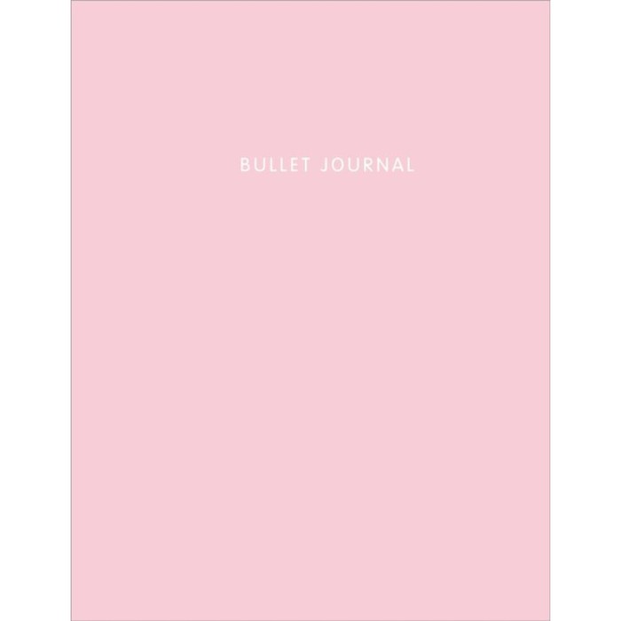 Bullet Journal. Блокнот в точку, 144 листа блокнот в точку bullet journal розовый