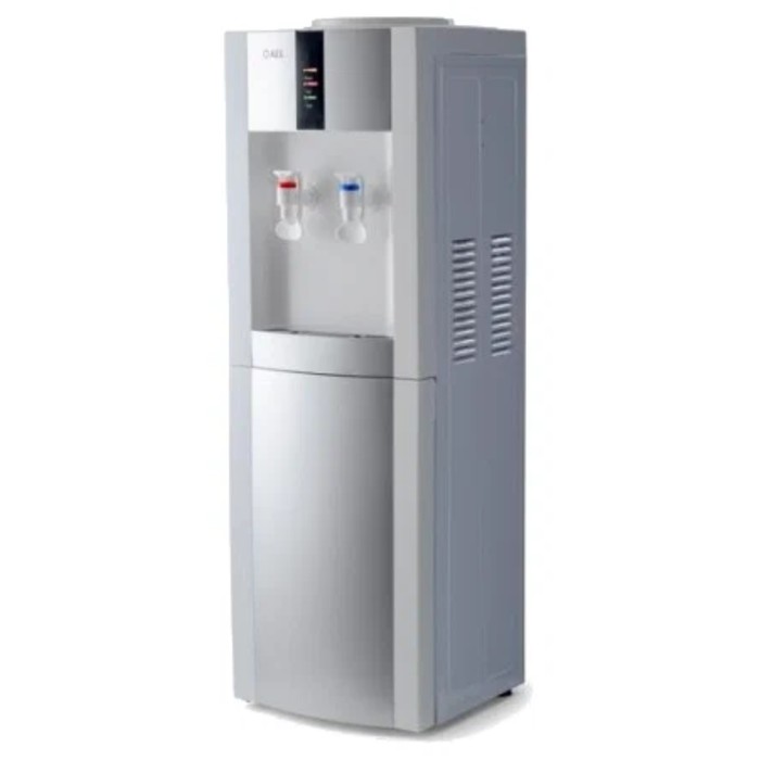 

Кулер для воды LС-AEL-47b, с холодильником, нагрев и охлаждение, 550/100 Вт, серебро