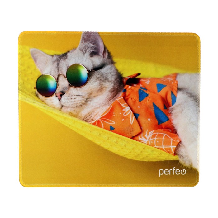 

Коврик для мыши Perfeo Cat рис.3, 350x300x3 мм