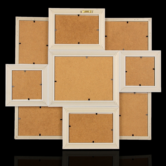 Фоторамка на 9 фото "Контур" 10х15, 10х10, 20х15 см