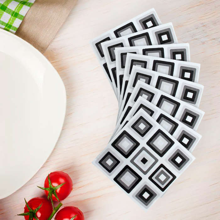 Салфетки бумажные (набор 20 шт) 33*33 см "Монотонный порядок"