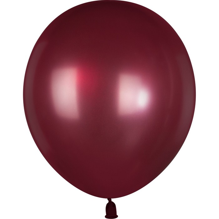 

Шар латексный 12", металлик, 100 шт., бургундия