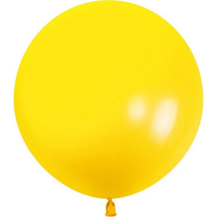 

Шар латексный 36", пастель, 1 шт., жёлтый