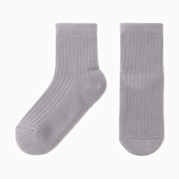 Носки детские махровые KAFTAN р-р 14-16 см, серый носки детские kaftan дед мороз р р 14 16 серый