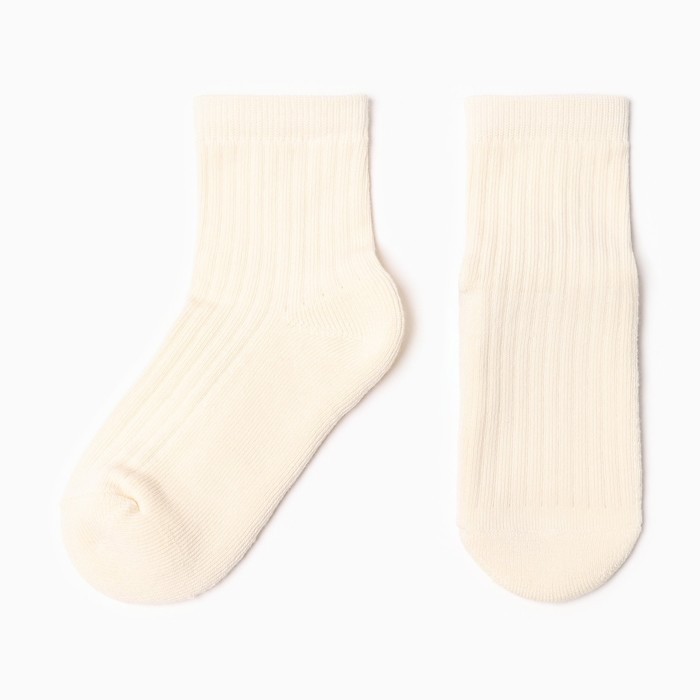 Носки детские махровые KAFTAN р-р 14-16 см, молочный носки детские махровые kaftan р р 14 16 см бежевый