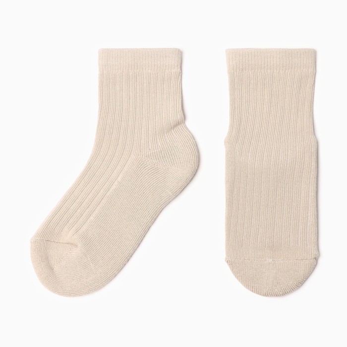 Носки детские махровые KAFTAN р-р 14-16 см, бежевый носки детские махровые kaftan santa р р 14 16