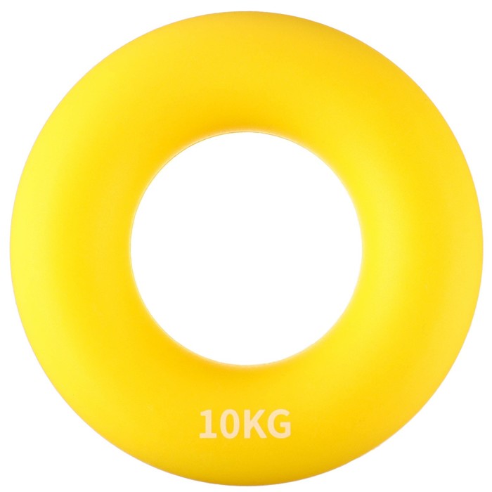 Эспандер кистевой, нагрузка 10 кг, цвет желтый 