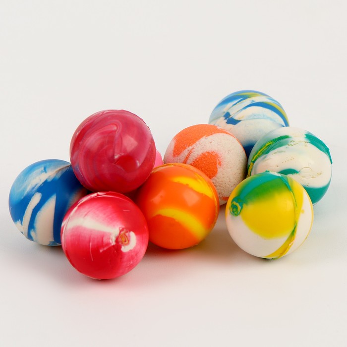 цена Мяч каучук «Попрыгун», 1,7 см, цвета МИКС