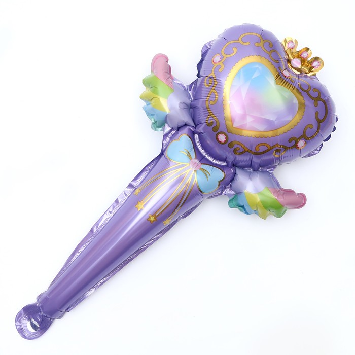 Шар фольгированный 12 «Волшебная палочка принцессы»