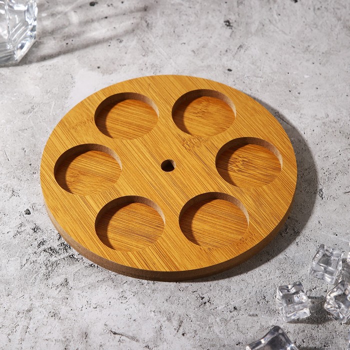 фото Доска для подачи шотов «русская рулетка», 19 см дорого внимание