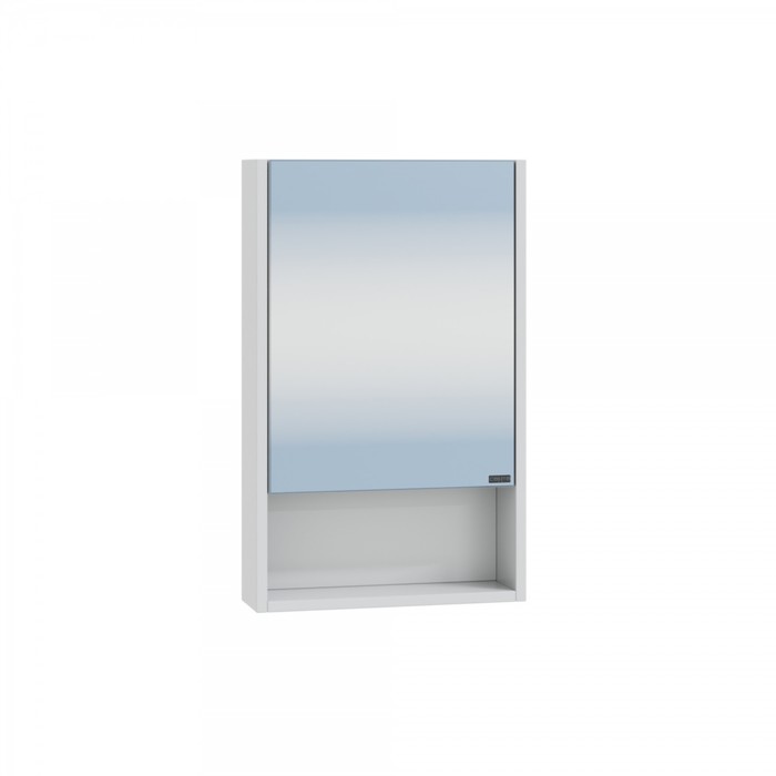 Зеркало-шкаф СаНта «Сити 40» универсальный, цвет белый зеркало шкаф санта вегас 40