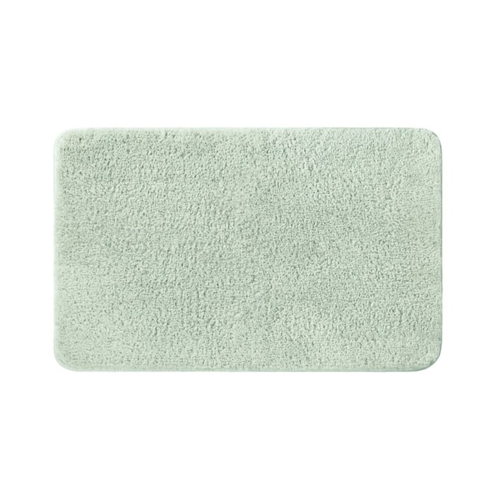 Коврик для ванной IDDIS, 70х120 см, микрофибра, цвет светло-зелёный коврик для ванной iddis 70х120 см микрофибра цвет синий