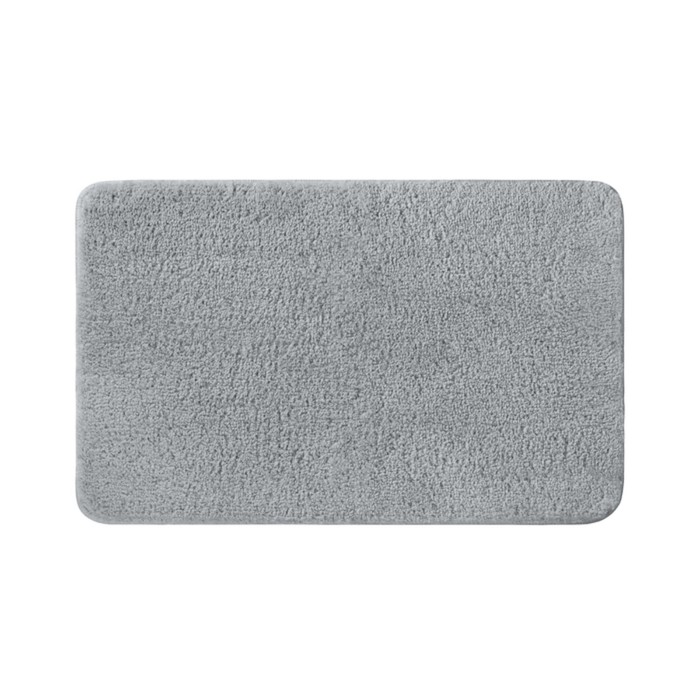Коврик для ванной IDDIS, 70х120 см, микрофибра, цвет серый коврик для ванной комнаты iddis base 70х120 bsql02mi12 серый