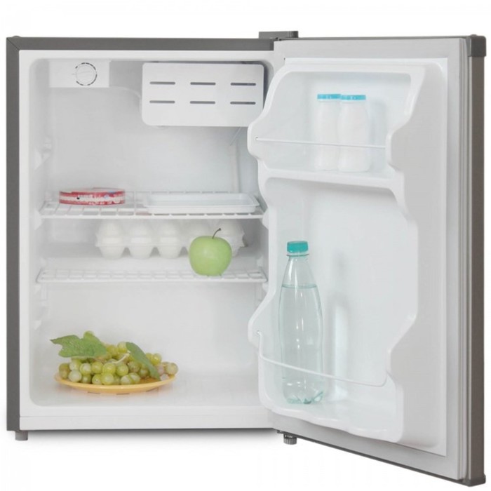 Холодильник Бирюса М 70, однокамерный, класс А+, 67 л, серебристый холодильник бирюса m 107 однокамерный класс a 220 л серебристый