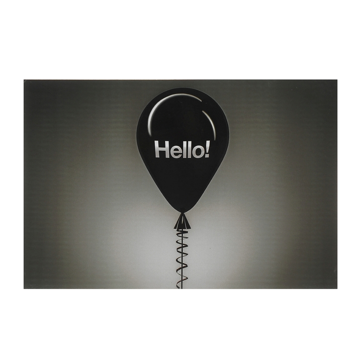 Панно настенное дизайнерское Hello!