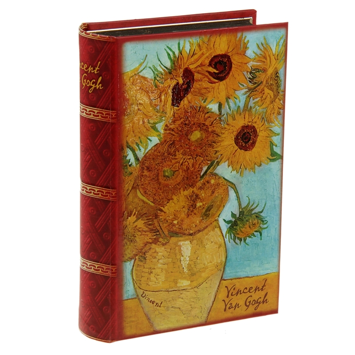 Книга-шкатулка "Подсолнухи"