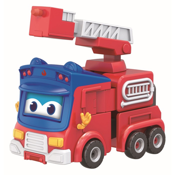 Робот-трансформер Gogo Bus «Пожарная машина» мини траснформер робот–пожарная машина