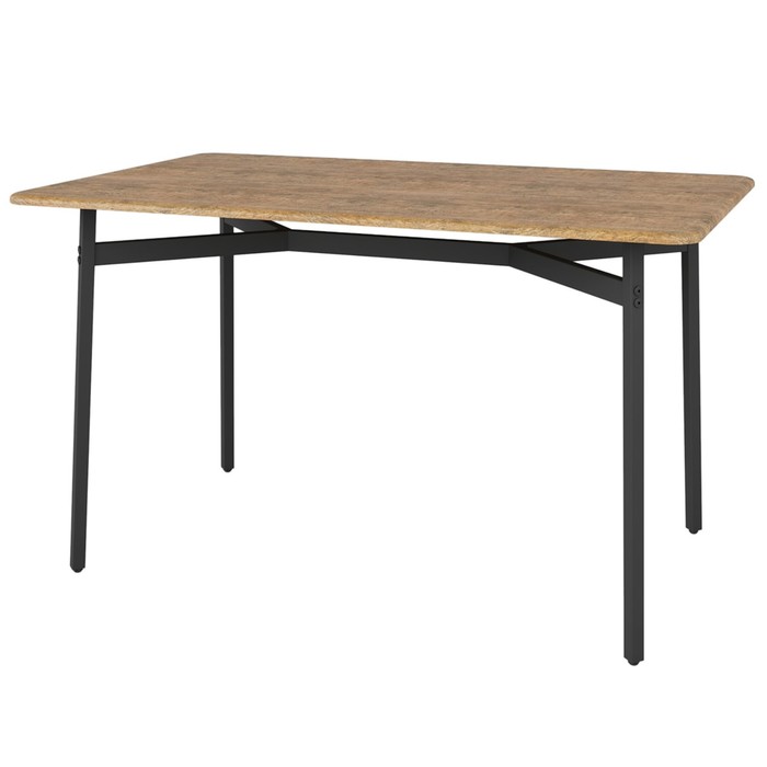 Стол обеденный Кросс, 750х1200х720, Дуб американский стол обеденный кросс 1200 × 750 × 720 мм цвет дуб американский