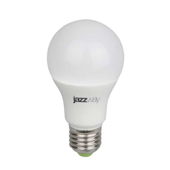 Лампа светодиодная PPG A60 Agro 9Вт A60 грушевидная матовая E27 IP20 для растений frost JazzWay 5002395 лампа светодиодная для растений ppg a60 agro 9вт грушевидная e27 230в ip20 jazzway
