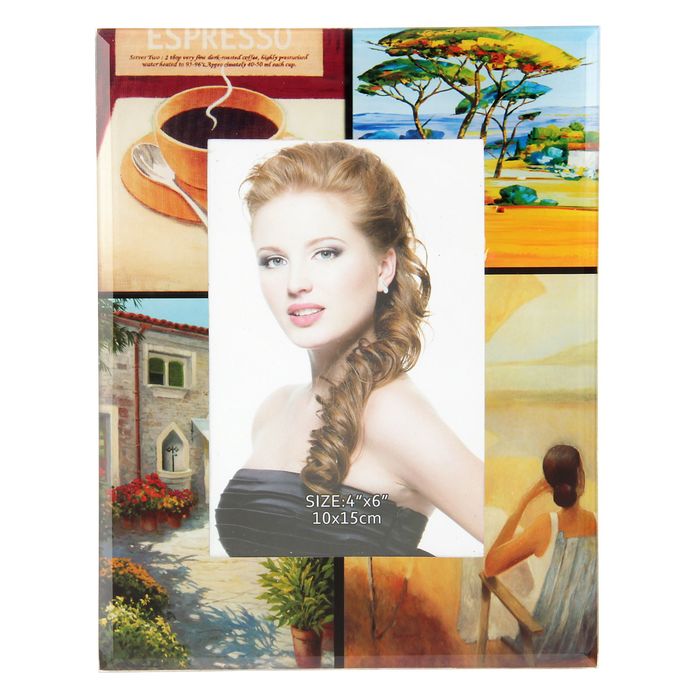 Фоторамка "Кофейный аромат на отдыхе" 10х15 см