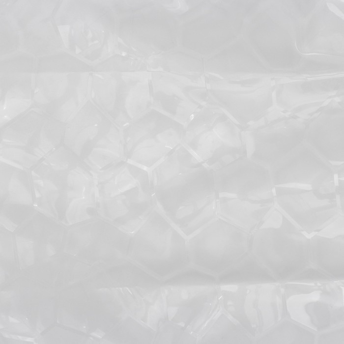фото Штора для ванной savanna «геометрия», 180×180 см, peva, цвет белый