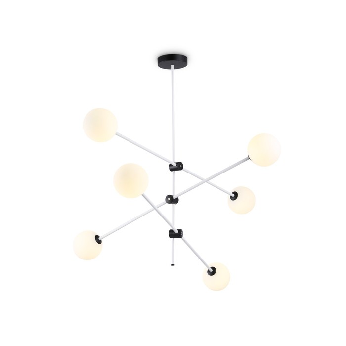 

Светильник подвесной Ambrella light, Modern, TR2512, 6хG9, цвет белый, чёрный