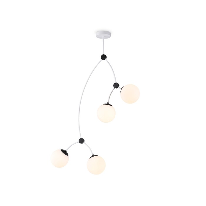 

Светильник подвесной Ambrella light, Modern, TR2572, 4хE27, цвет белый, чёрный
