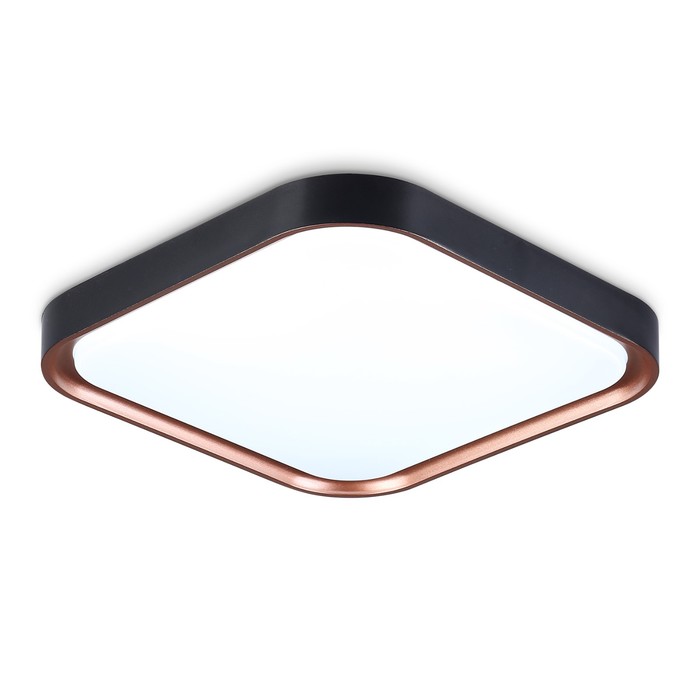

Светильник светодиодный потолочный Ambrella light, Air, FZ1271, LED, 27 Вт, 2025Lum, 5000К, цвет чёрный, розовое золото