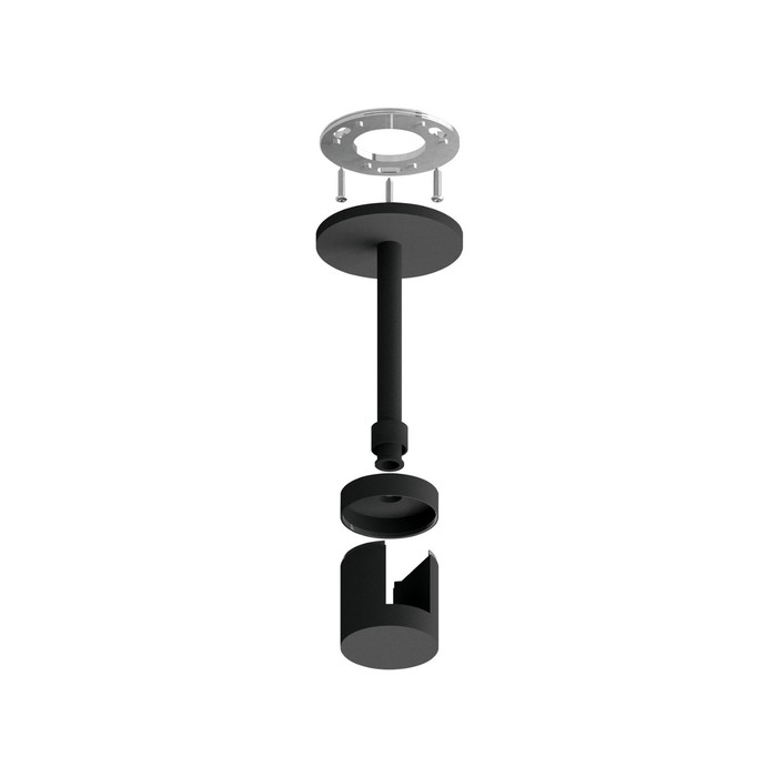 Крепёж накладной Techno Ring Ambrella light, DIY Spot, A9222, цвет чёрный