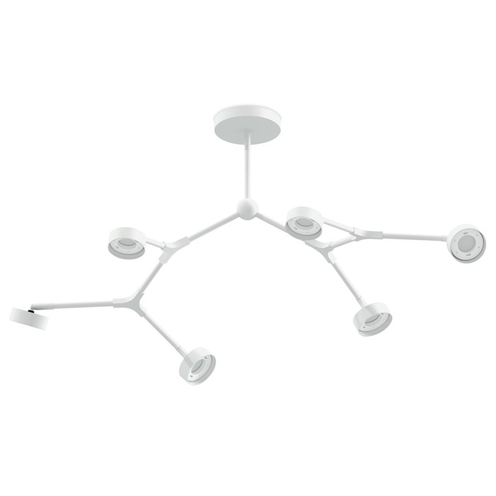 

Корпус светильника подвесной поворотный для насадок D85 Ambrella light, DIY Spot, C9055, 6хGX53, цвет белый песок