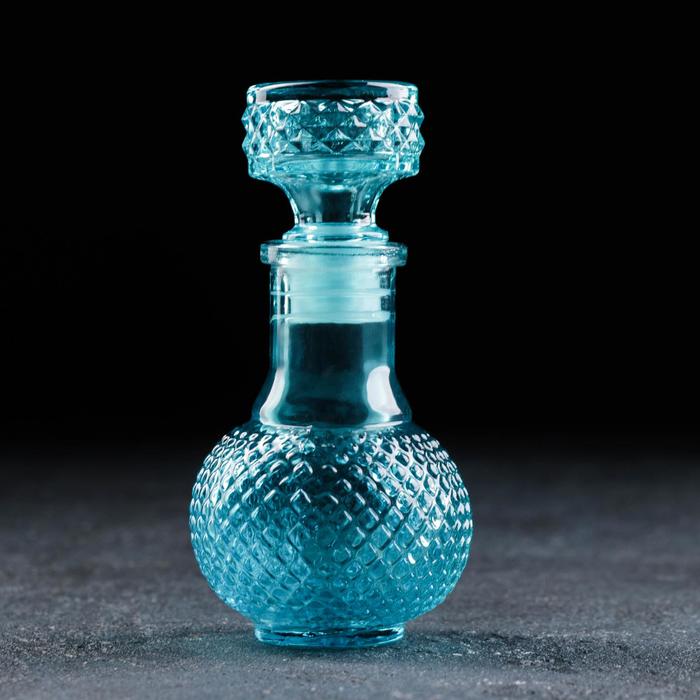 

Штоф стеклянный «Галерея. Ажур», 100 мл, h=13 см, цвет МИКС