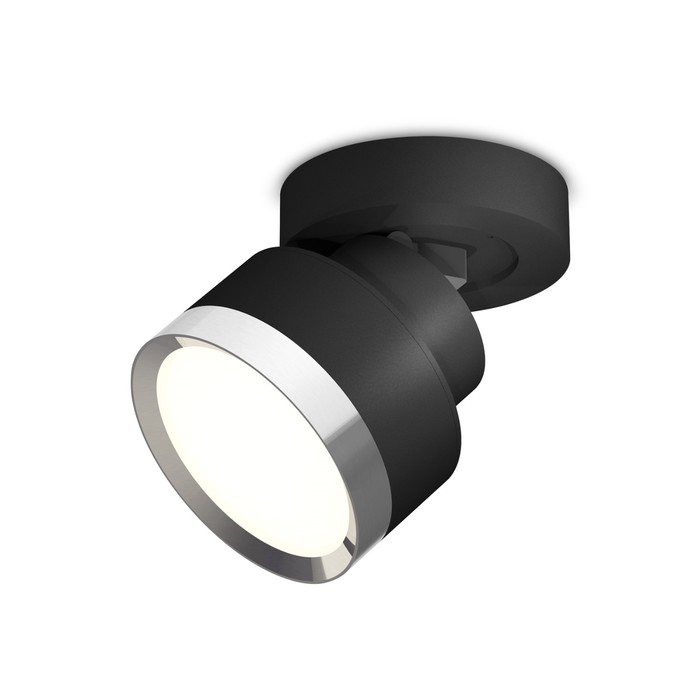 Комплект накладного поворотного светильника Ambrella light, Techno, XM8102003, цвет чёрный песок комплект накладного поворотного светильника с подсветкой ambrella light techno spot xs1102021