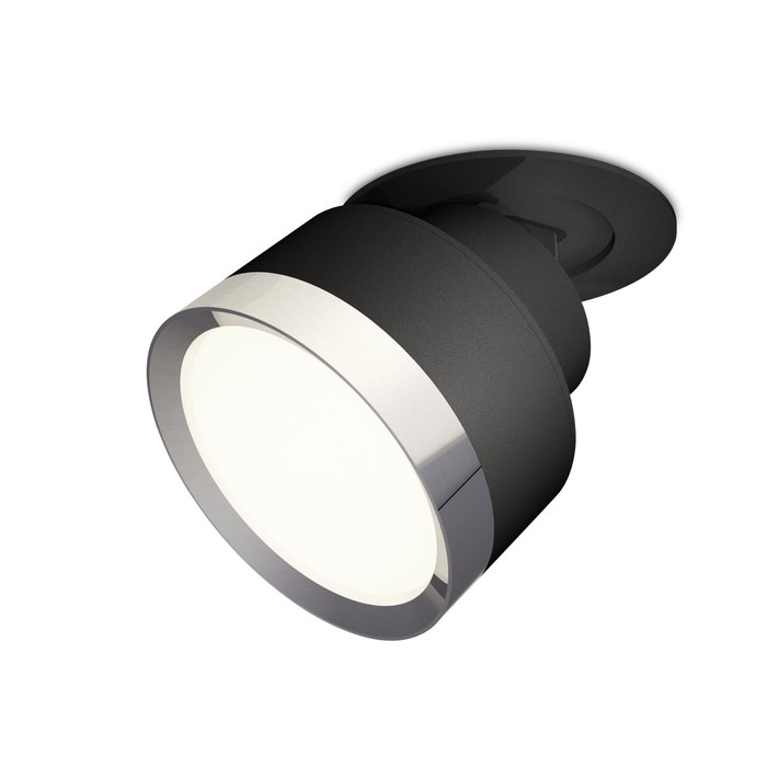 Комплект встраиваемого поворотного светильника Ambrella light, Techno, XM8102501, цвет чёрный песок