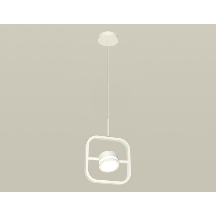 Комплект подвесного поворотного светильника с акрилом Ambrella light, Traditional DIY, XB9118150, GX53, цвет белый песок, белый матовый комплект подвесного поворотного светильника с акрилом ambrella light traditional diy xb9118151 gx53 цвет белый песок белый матовый
